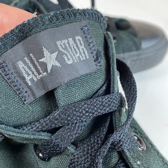 Converse All Star Hunter Green Low Top Sneakers Size 6 - Picture 11 of 16